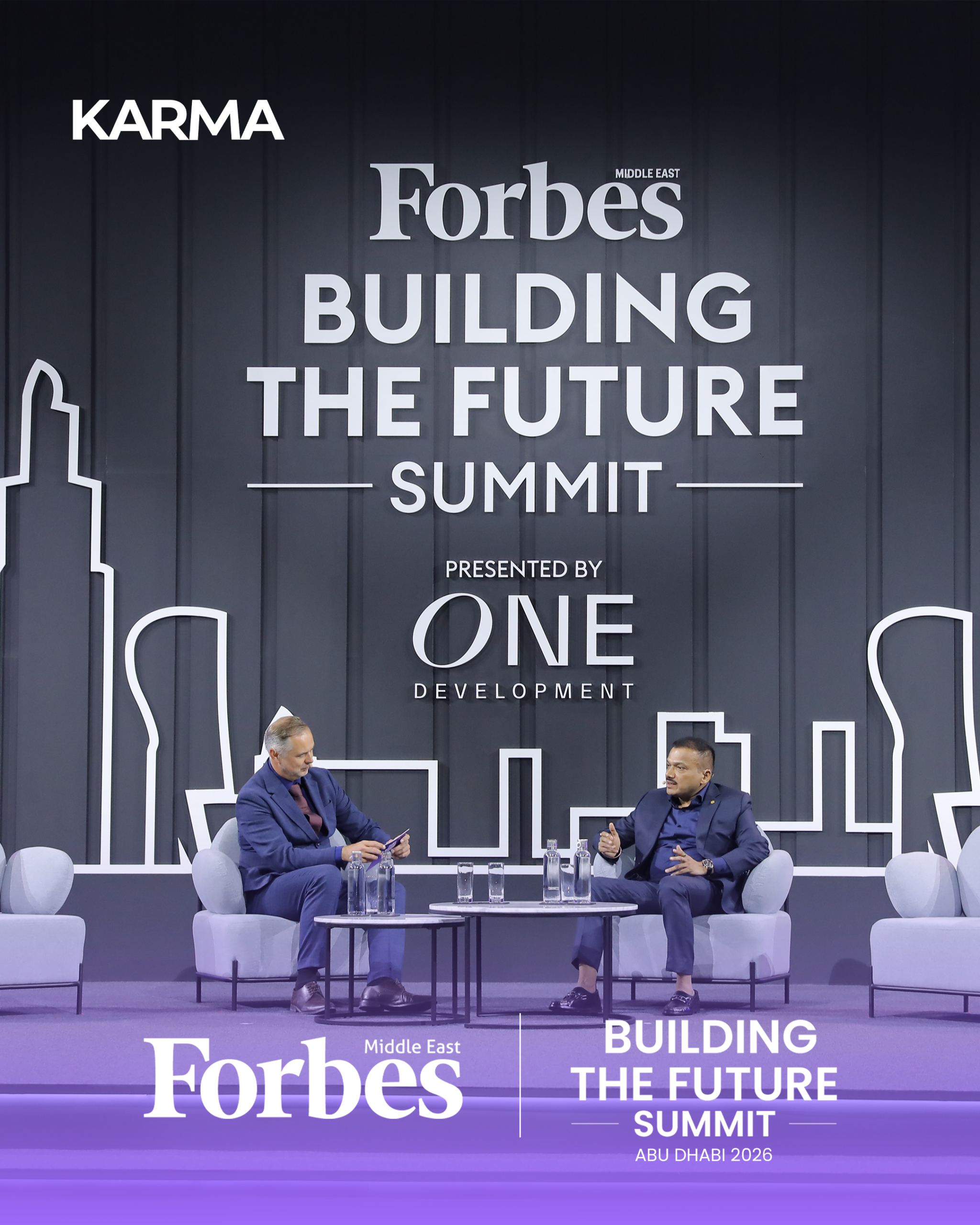 Capt. Dr. Pradeep Singh at the Forbes Middle East Building the Future Summit 2026