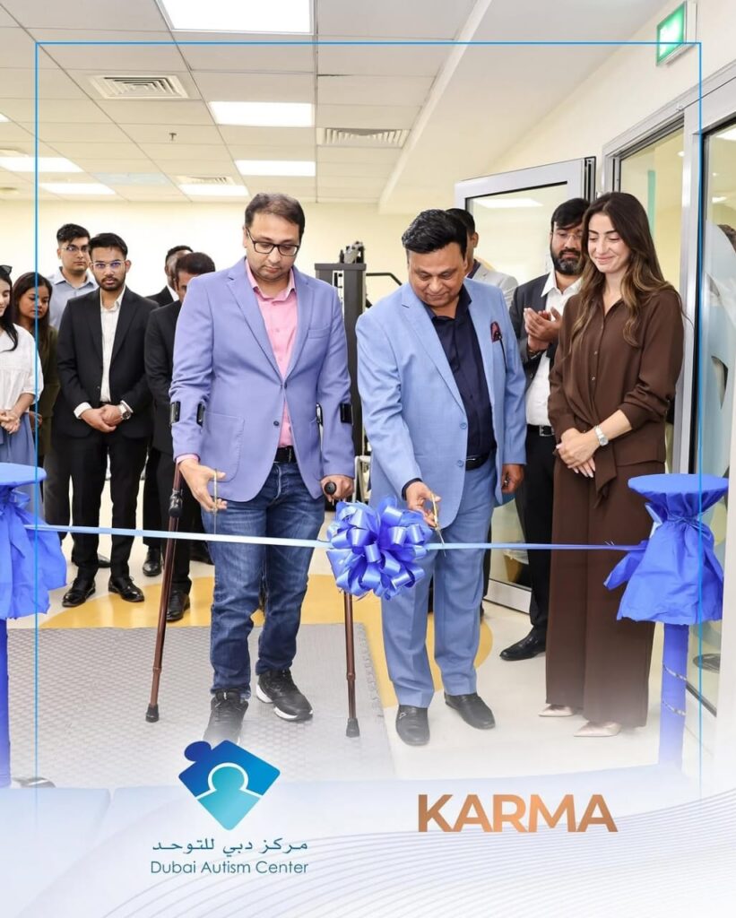 Karma Developers is honored to support the new Gym Facility at Dubai Autism Center