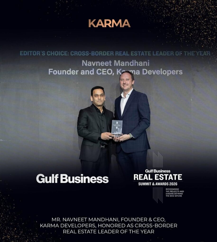 Mr. Navneet Mandhani Honored as the Cross-Border Real Estate Leader of the Year